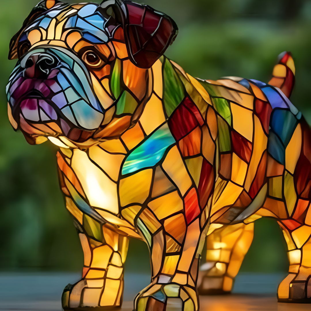Luminária Artesanal – Tommie Enchanted Canine